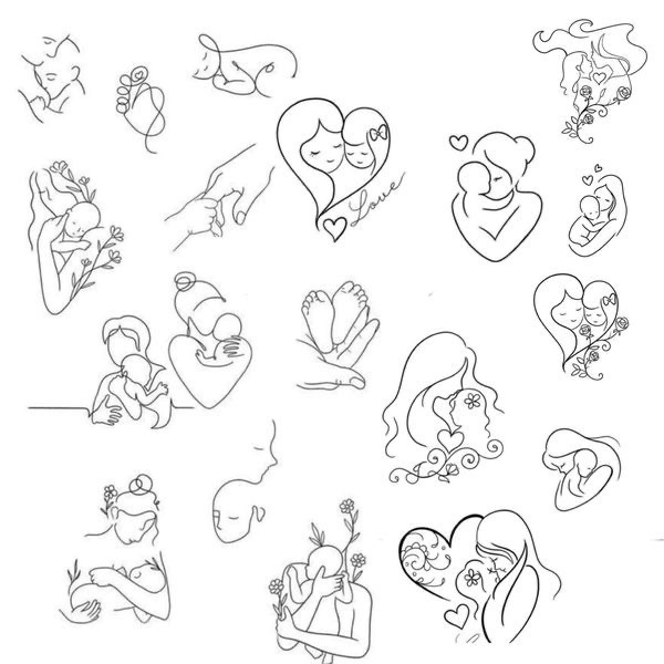 Flash tattoo design from Mothers Day Flash at PhillyInkz in Ocala, FL