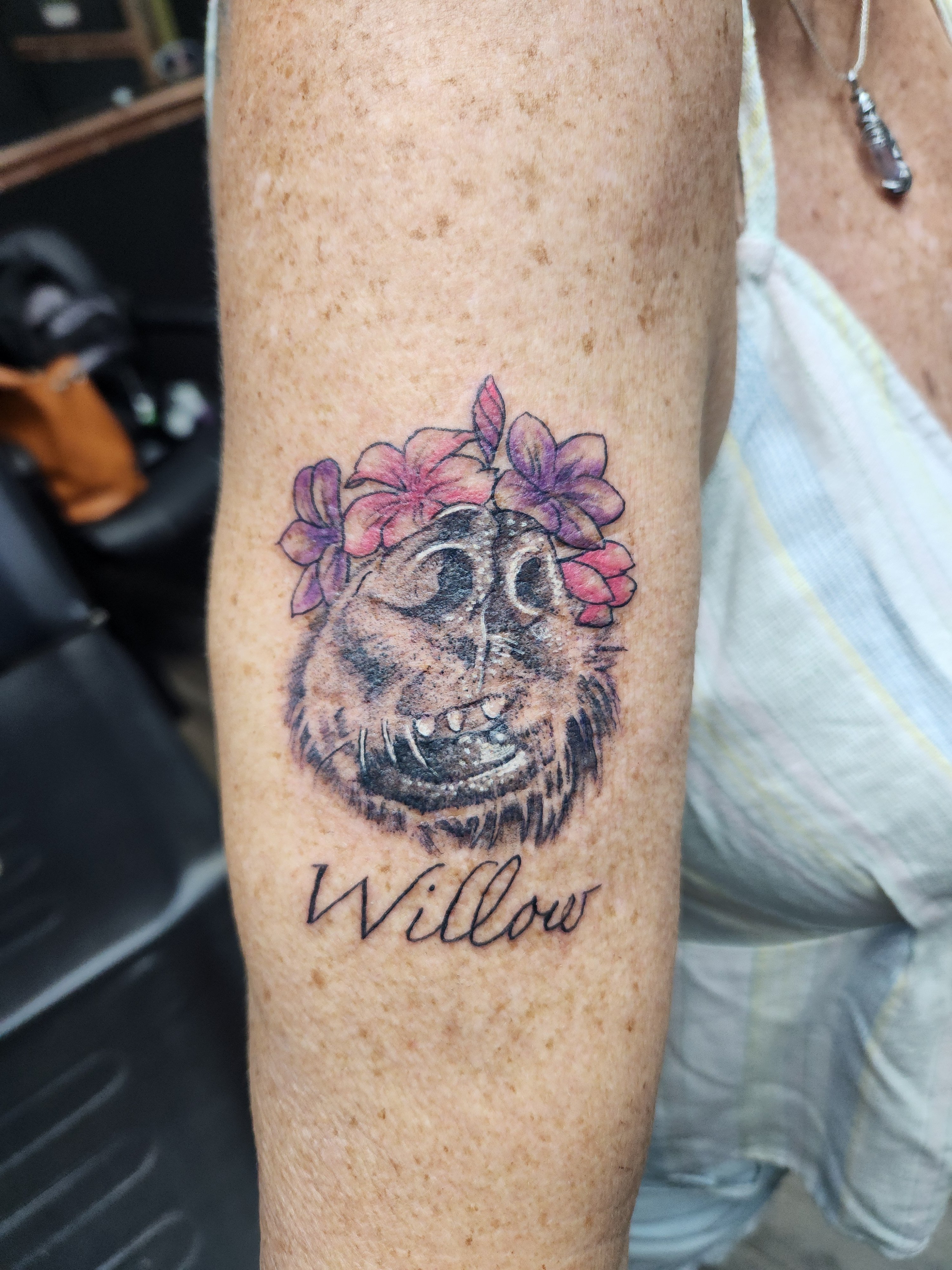 Black and gray realism and color mashup