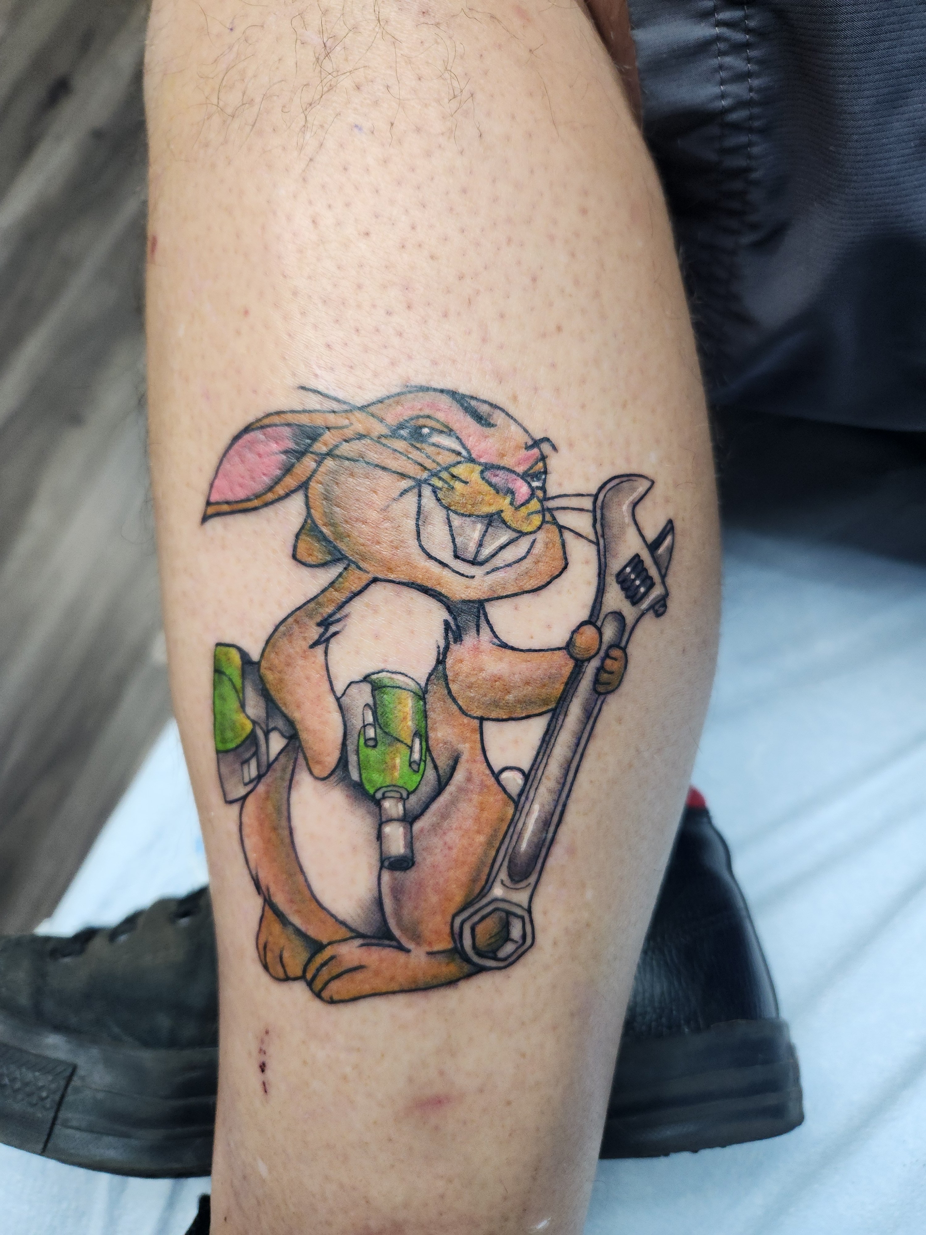 Mechanic Rabbit done in Full Color