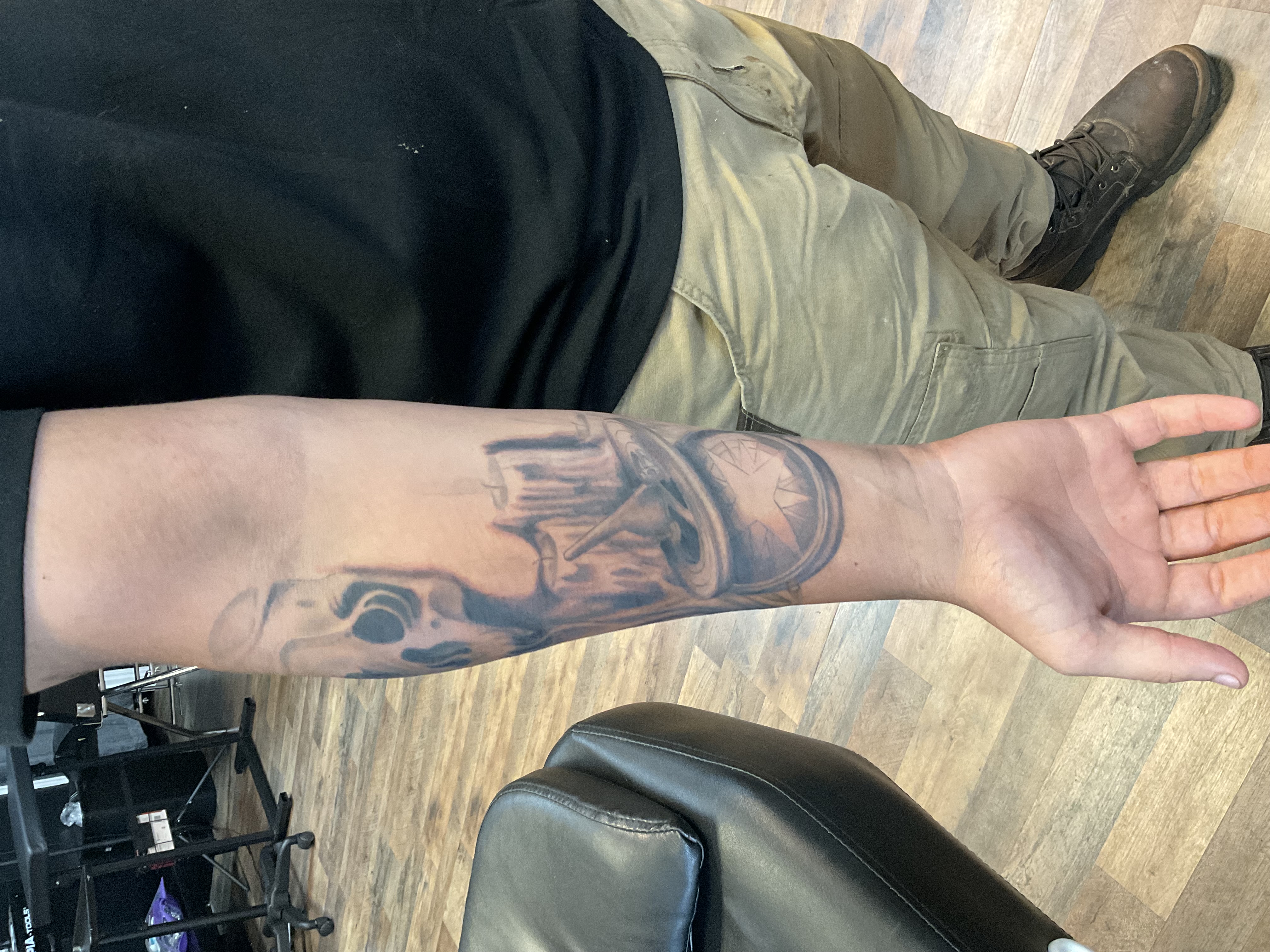 In progress half sleeve