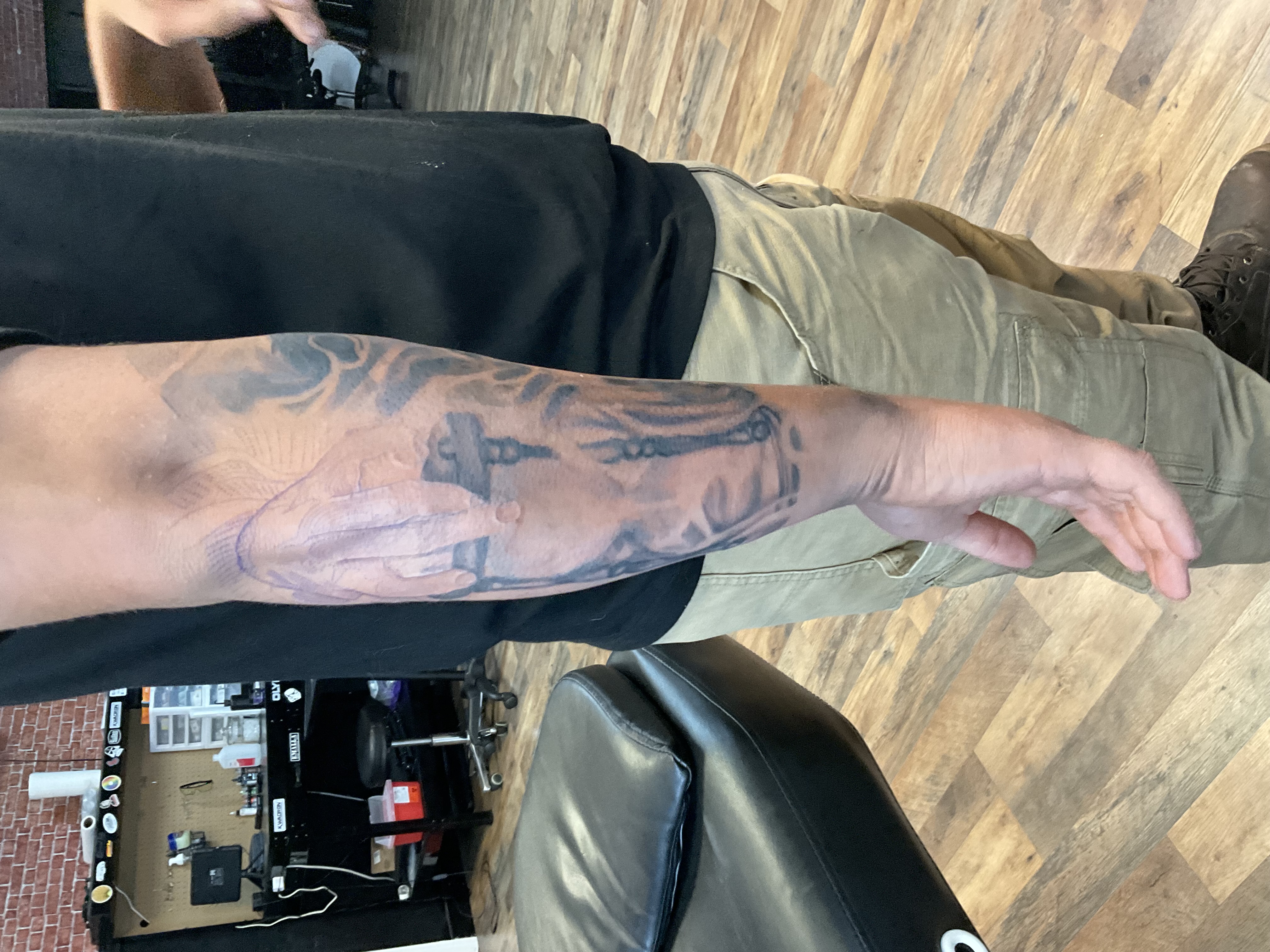 Half sleeve progression