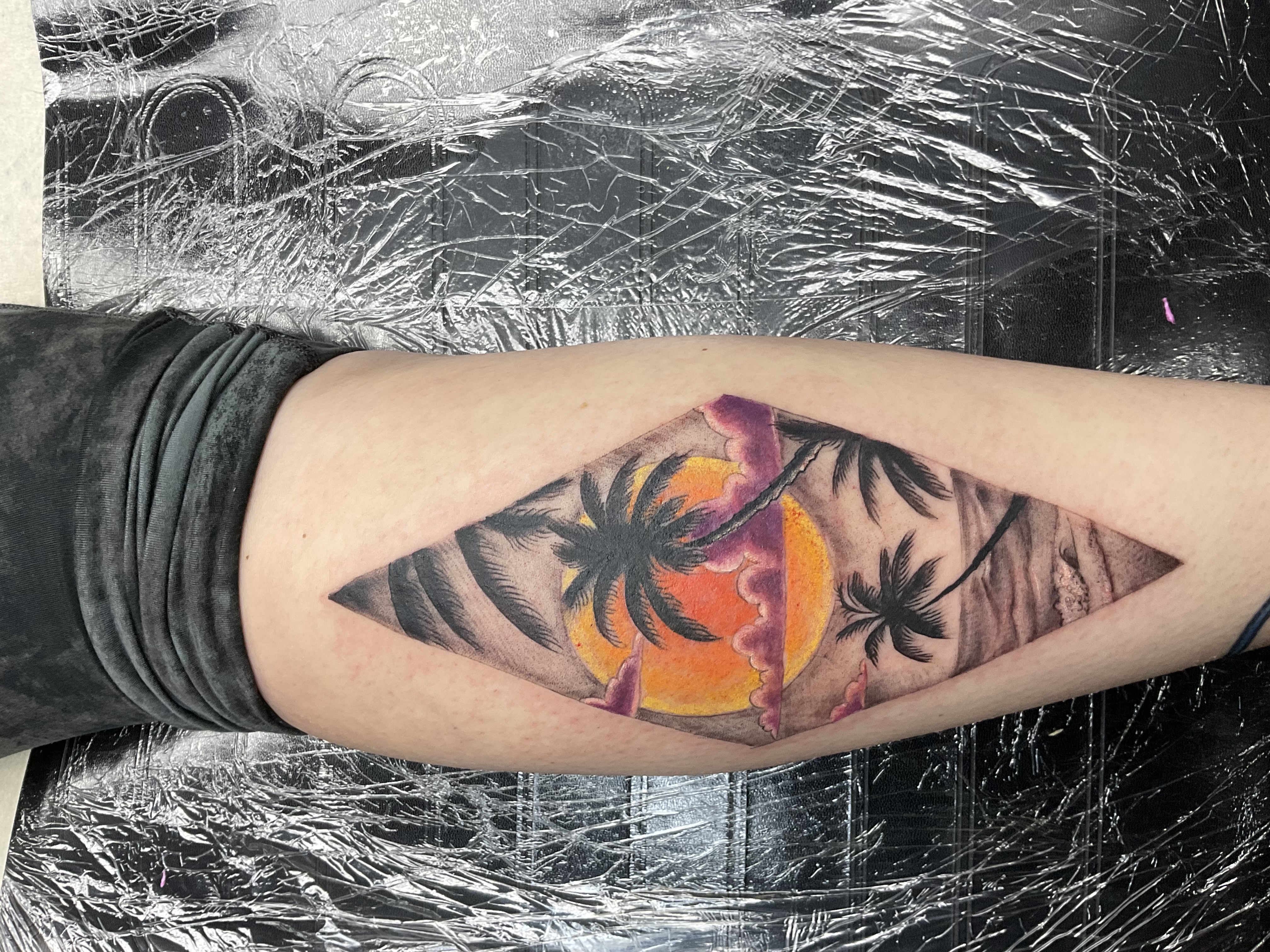 Tropical sunset
