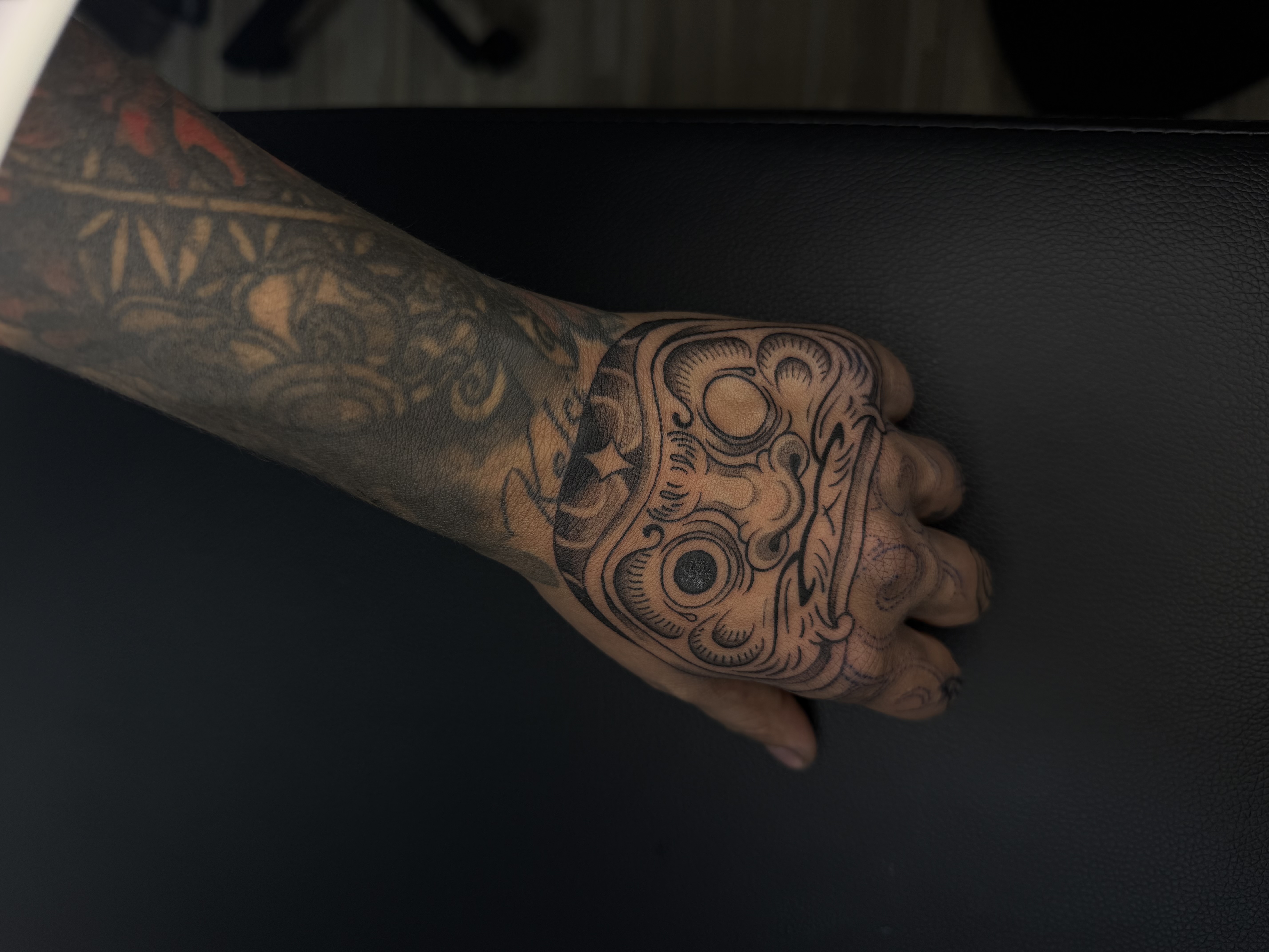 Traditional inspired Daruma